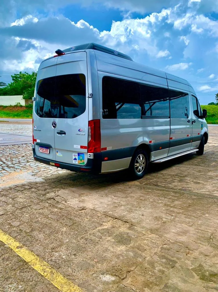 Van de transfer – visão traseira